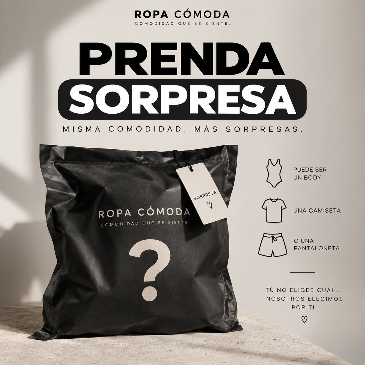 PRENDA SORPRESA